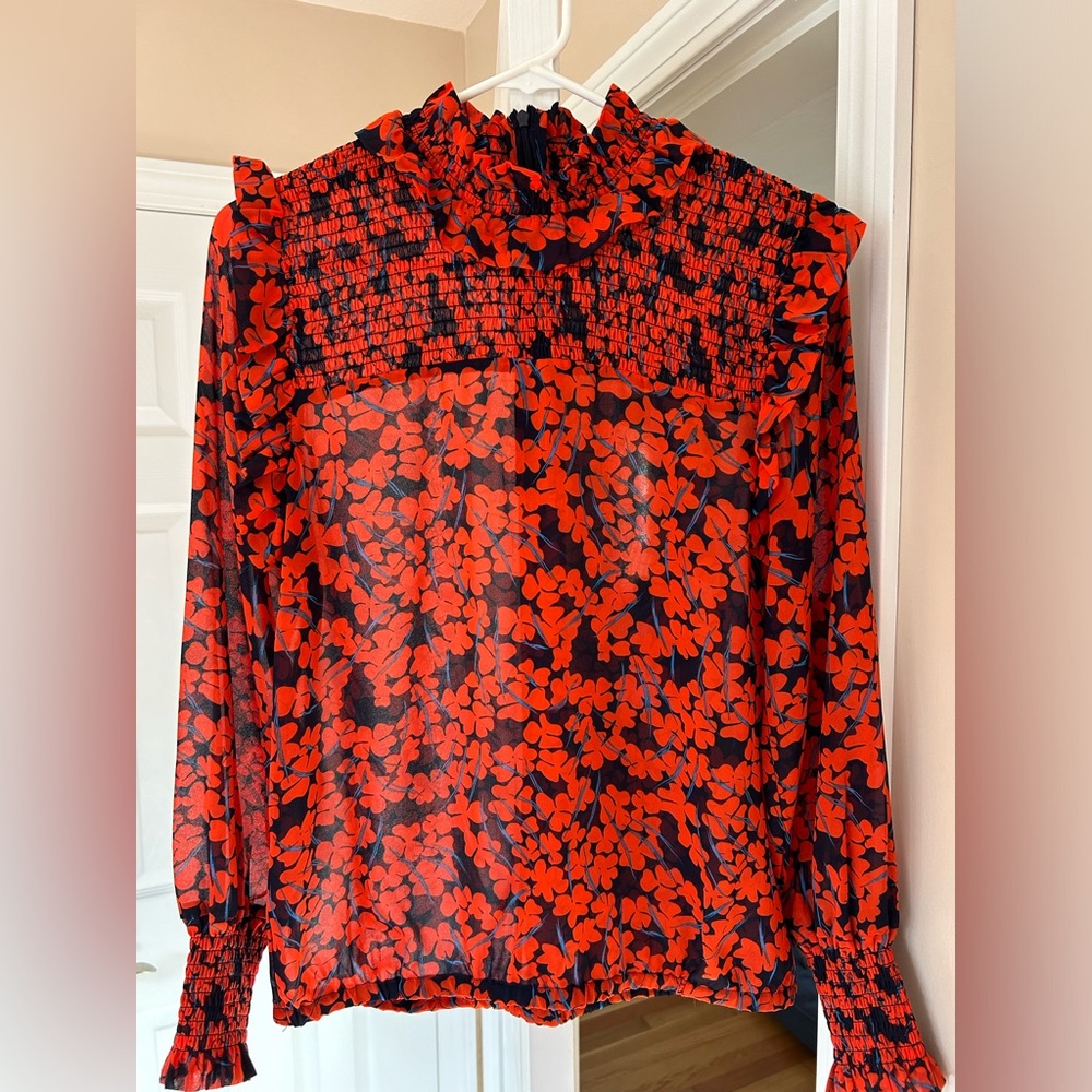 NORR top. Beautiful print